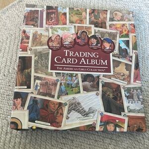 American Girl Trading card album